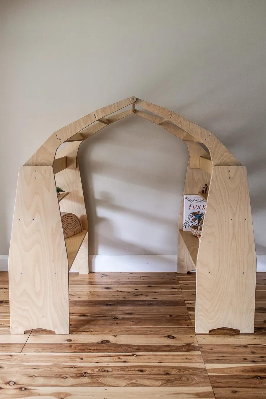 Playstand with Arch-Pretend Play-Studio Wood--Stardust-Store